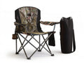 Camouflage and Black Folding Camping Chair with Cup Holder, Storage Pocket and Carry Bag, 34 x 21 x 37 in